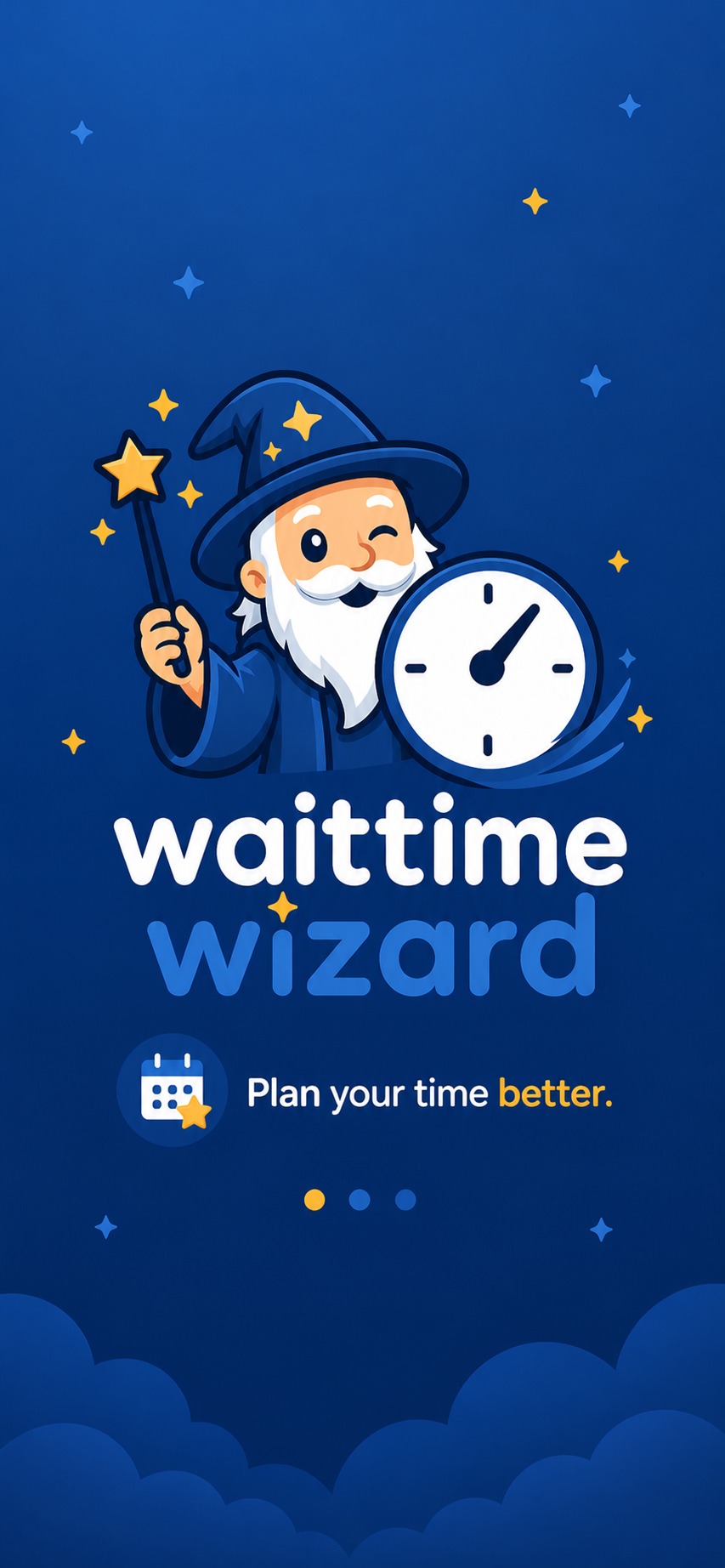 Waittime Wizard splash screen artwork